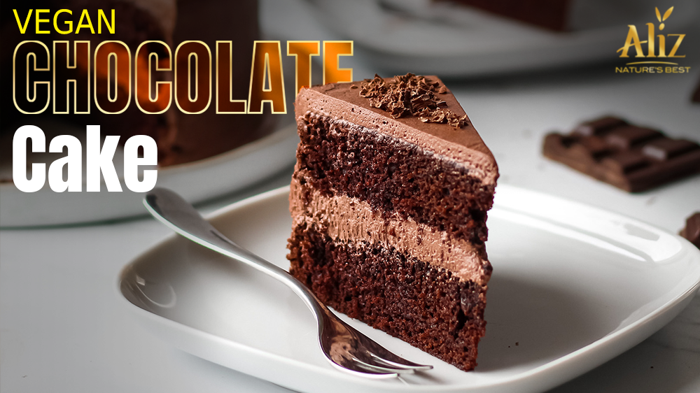VEGAN CHOCOLATE CAKE FOR YOU!