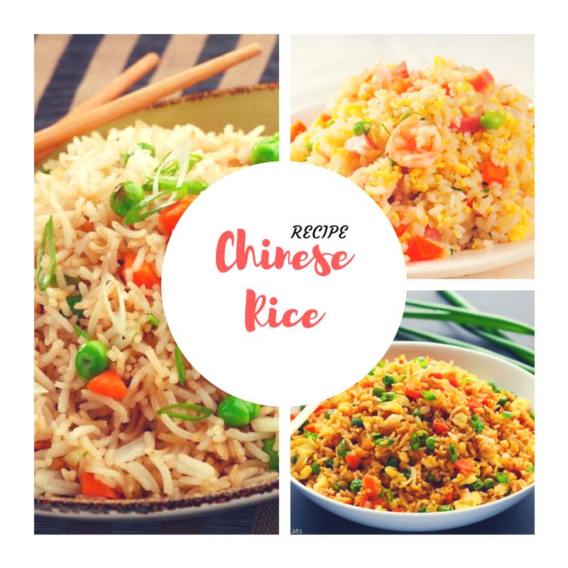 how to make chinese rice recipe - chinese rice recipe | Aliz Foods