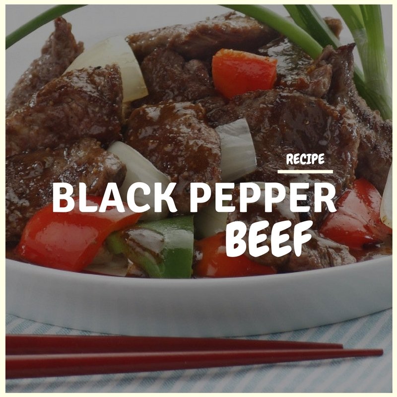 Chinese Black Pepper Beef Recipe