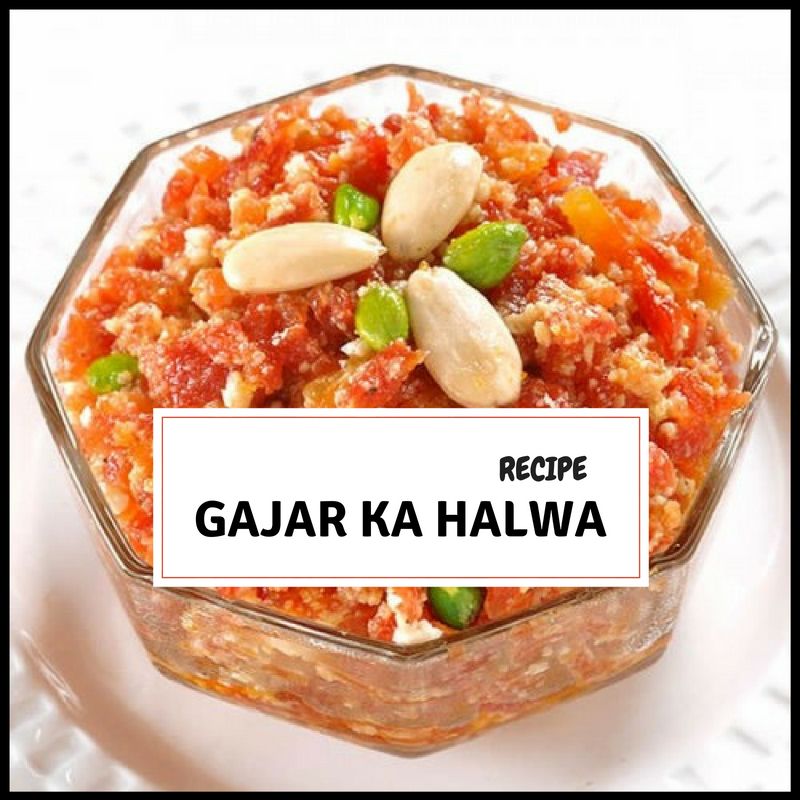 Gajar Ka Halwa Recipe in Urdu & English Step by Step