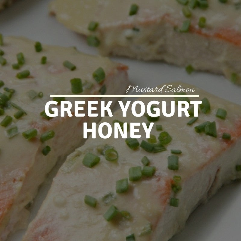 Greek Yogurt Honey Mustard Salmon Recipe