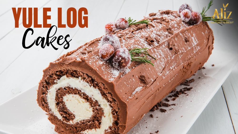 The Yule Log Cake