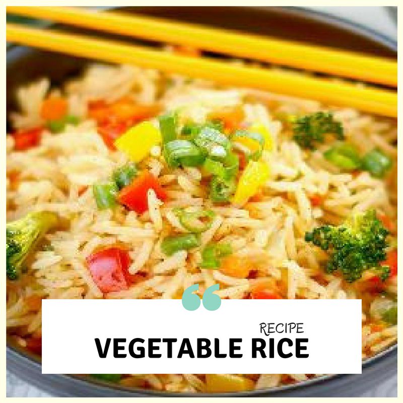 Vegetables Fried Rice Recipe in Urdu