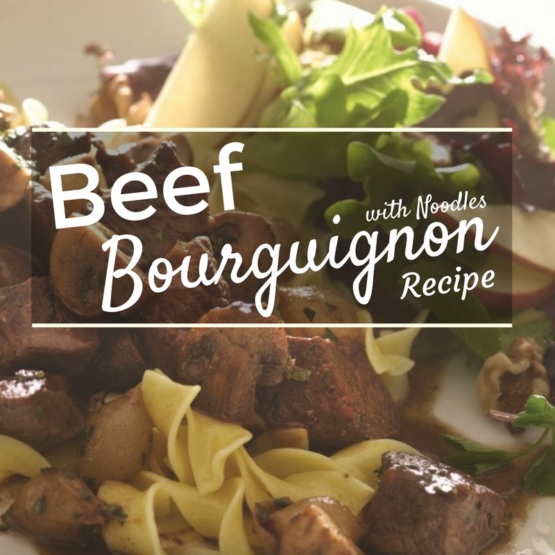 Beef Bourguignon with Noodles Recipe