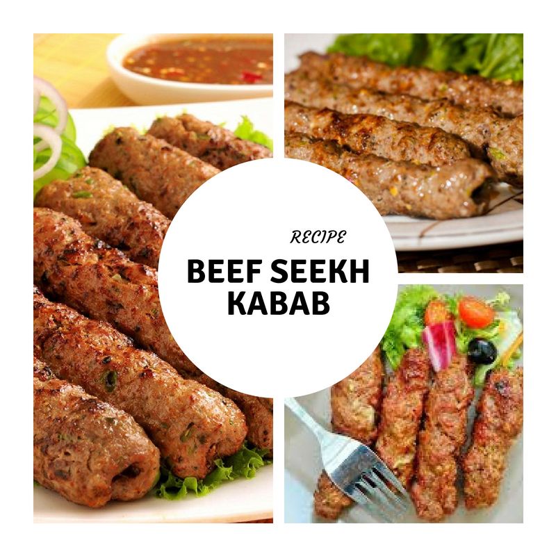Beef Seekh Kebab Recipe in Urdu