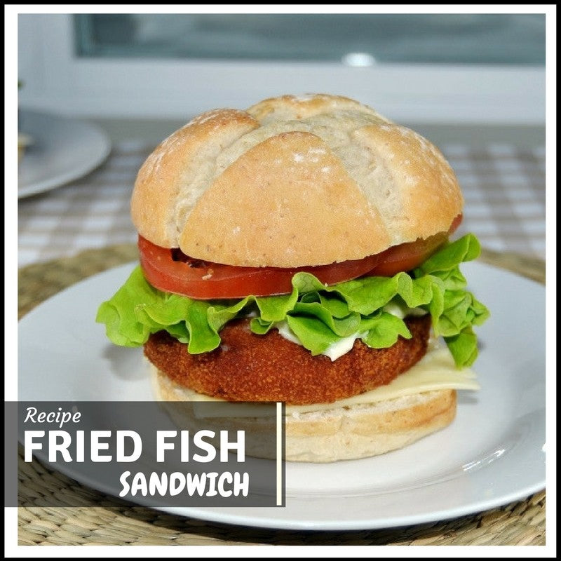 Fried Fish Sandwich Recipe By Aliz Foods
