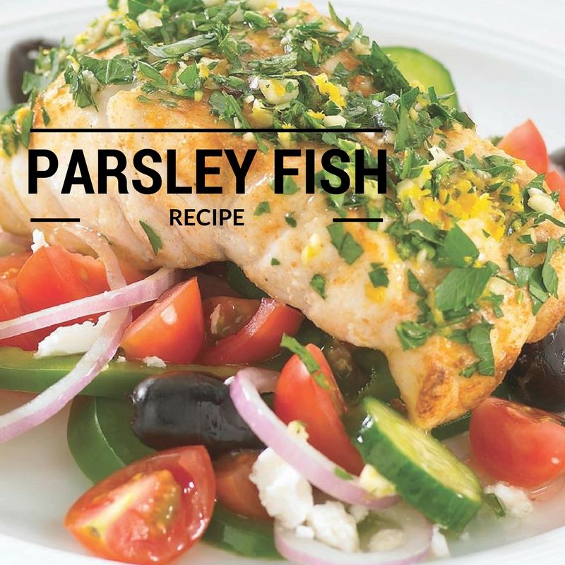 Tasty Parsley Fish Recipe by Aliz Foods
